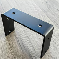 U-Shaped Wall Mount Shelf Bracket for PC Host, Speakers, or Media Devices