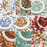 DIY Acrylic Retro Painted Beads for Bracelets and Necklaces