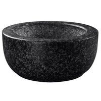 Heavy-Duty Anti-Tip Stone Pet Bowl for Cats and Dogs, Large Capacity Food and Water Dish