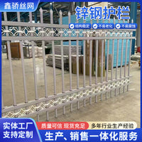 Zinc Steel Fence Panel for Garden Villa Outdoor Security