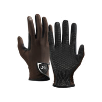 Summer Equestrian Gloves Silicone Non-Slip Horse Riding Training Touchscreen UV Protection