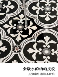 Diatomaceous Earth Kitchen Sink Drying Mat, Super Absorbent Non-Slip Quick Dry Countertop Mat for Bathroom