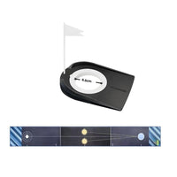 Indoor Golf Putting Green Mat with Dual-Track Ball Return