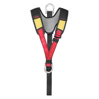 Outdoor Rock Climbing Harness with Shoulder Straps for Rescue and High-Altitude Work