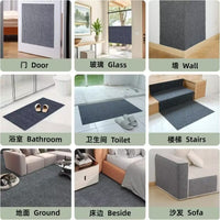 Cat Scratch Furniture Protector Mat - Durable Self-Adhesive Scratching Pad for Cats