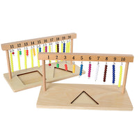 Montessori 1-20 Bead Frame Math Educational Toy
