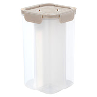 Multi-Compartment Cereal and Grain Storage Container with Lid