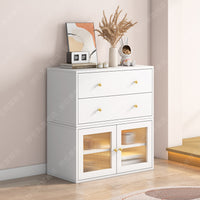 Modular Iron Art Storage Cabinet with Multiple Functions for Toys, Snacks, and Entryway