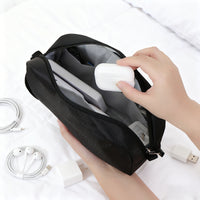 Portable Electronic Organizer Bag for Cables, Earphones, Power Bank, and Digital Accessories