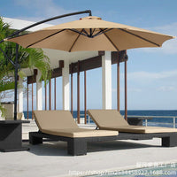 Outdoor Patio Umbrella Replacement Canopy for Sunshade and Rain Protection