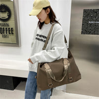 Fashion Casual Travel Duffel Bag with Wet and Dry Separation, Waterproof Large Capacity for Business Trips, Gym, and Sports