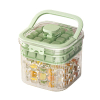 Luxury Thickened Transparent Ice Bucket with Handle for Home, Commercial, Outdoor Dining, and Beverage Chilling