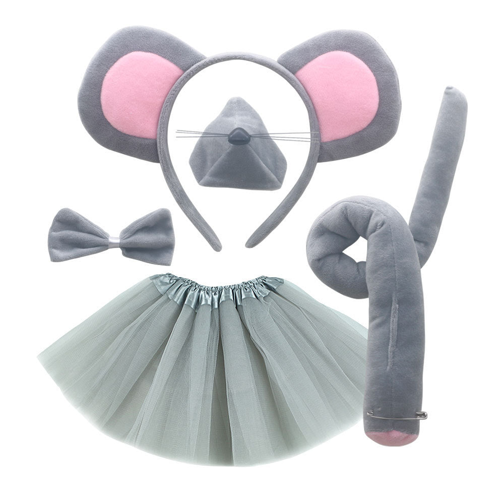Mouse Costume Accessory Set for Halloween, Christmas, and Parties