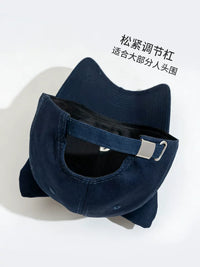 Cartoon Cat Ear Baseball Cap for Women and Men, Adjustable Hard Top Sun Protection Visor Hat