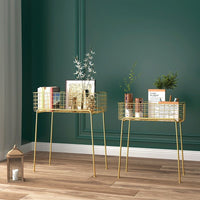 Iron Art Plant Stand for Balcony, Indoor, Outdoor, and Patio - Multi-Tiered Flower Pot Holder