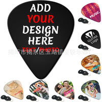 Custom Printed ABS Heart-Shaped Guitar Picks