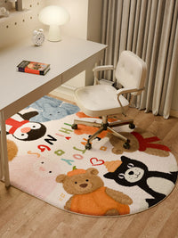 Chair Mat for Hardwood Floors and Carpets, Office Chair Mat for Computer Desk, Non-Slip Floor Protector for Kids' Room and Study
