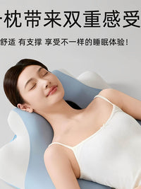 Multi-functional Memory Foam Pillow for Neck Support, Reading, and Napping