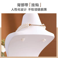 Elegant Resin Mannequin Jewelry Display Stand for Necklaces and Pendants
