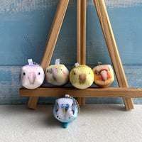 Cute Parrot Plush Keychain Bag Charm