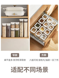 Lazy Corner Food Grade Airtight Storage Jars for Grains, Spices, Nuts, and Dry Goods