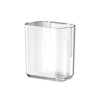 Wall-Mounted Toothbrush Holder with Drainage, Punch-Free Bathroom Organizer for Toothpaste and Cups