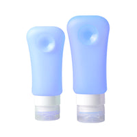 Silicone Suction Cup Travel Bottles for Shampoo, Conditioner, Lotion, and Soap