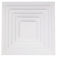 Square White Cardstock 240g Double-Sided Thick Marker Drawing Hard Card Paper