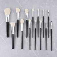 14-Piece Professional Makeup Brush Set with Storage Bag