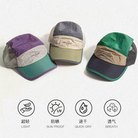 Unisex Quick-Dry Breathable Mesh Baseball Cap for Outdoor Sports Sun Protection