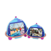 Creative Kids Spaceship Photo Frame Acrylic Transparent Magnetic Frame for Instax Photos