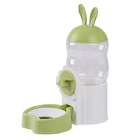 Cartoon Pet Cage Hanging Water Dispenser Feeder for Cats and Small Animals