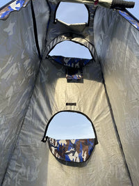 Portable Outdoor Shower Tent Changing Room Privacy Shelter for Camping and Winter Warmth