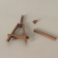 Miniature Dollhouse Art Easel with Sketchpad and Frame, Simulation Model for Dollhouse Decor