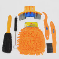 Bicycle Chain Cleaner Kit with Soft Brush for Mountain & Road Bikes, Home Maintenance & Repair Tool
