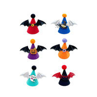 Halloween Pumpkin Pet Hat for Cats and Small Dogs, Festive Party Costume Headwear