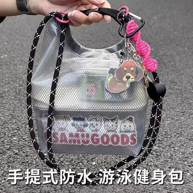 Portable Waterproof Dry Wet Separation Swim Bag for Travel and Fitness