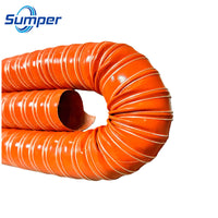 High-Temperature Silicone Air Duct Hose for Industrial Ventilation and Exhaust