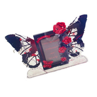 INS Rose Lily Photo Card Holder Stand for 3-inch Star Photos, Guka Display Frame Ornament