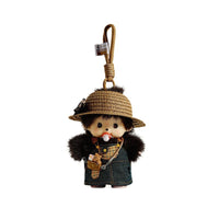 Authentic Monchhichi Plush Doll Keychain Bag Charm