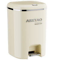 20L/15L Dual-Opening Pedal-Operated Trash Can with Lid for Home, Living Room, Bathroom