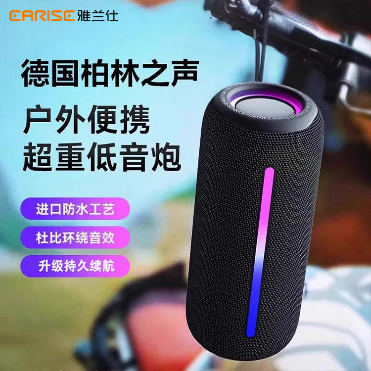 2026 New Bluetooth Speaker Wireless Portable Outdoor Waterproof Heavy Bass Stereo Subwoofer
