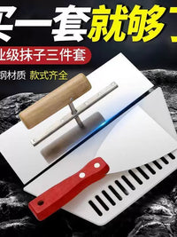 German Stainless Steel Plastering Trowel for Cement and Putty