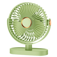 Portable 6-inch USB Rechargeable Desk Fan with Long-lasting Battery for Home and Dorm