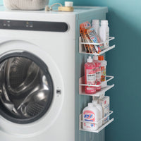 Magnetic Laundry Room Storage Rack for Washing Machine Side