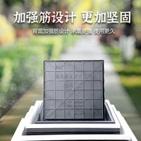Thickened Square Plastic Plant Pot Saucer with Water Reservoir