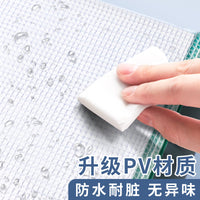 A4 Zipper File Bags, Waterproof Document Organizer for Students, Macaron/Morandi/Colorful Mesh, 5-Pack
