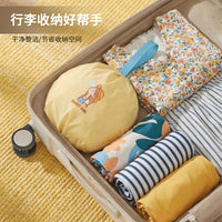 Travel Underwear Organizer Bag Portable Lingerie Bra Briefs Socks Storage Pouch 3-in-1 Divided Organizer