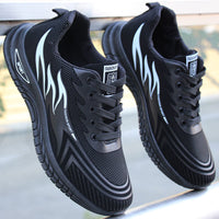 Men's Leatherette Breathable Casual Shoes with Soft Sole and Waterproof Design