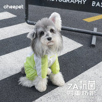 Cheepet Lightweight Cooling Antibacterial Dog Sun Protection Jumpsuit for Spring/Summer